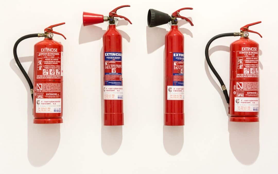 Extintores: ¿cuántos tipos existen?